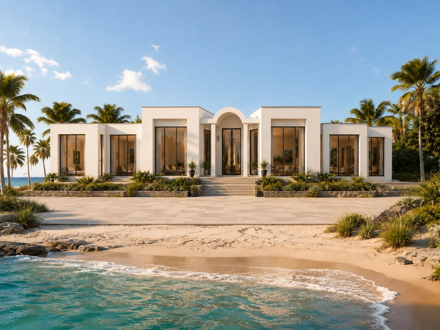Beachfront House concept design