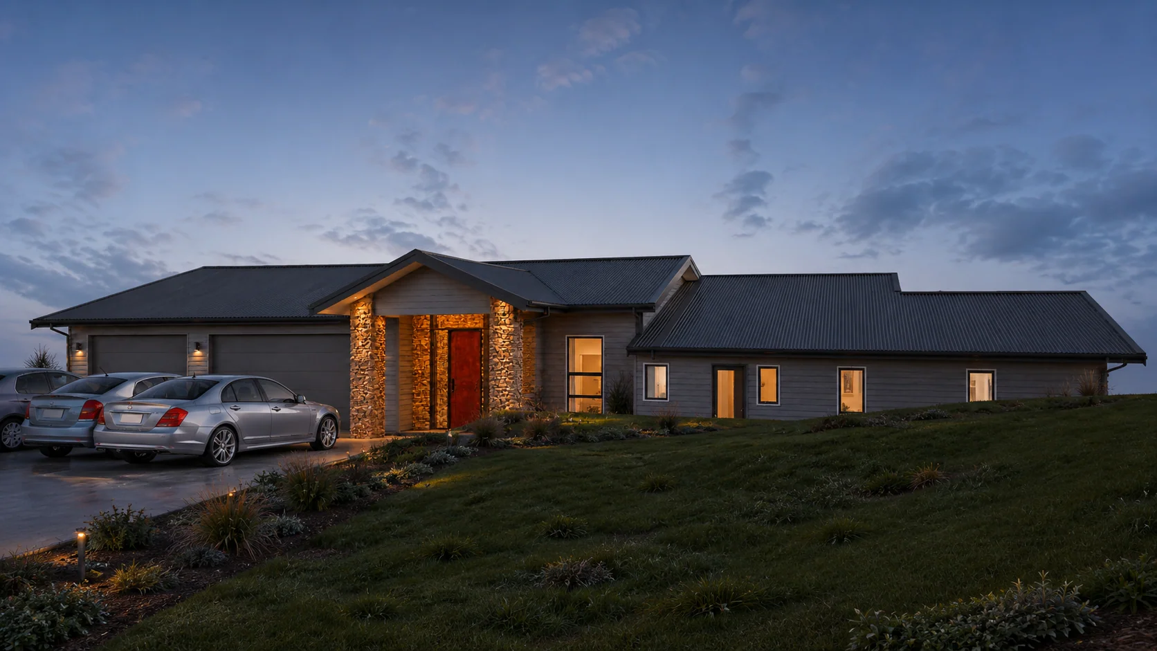Entry to Harris House, Whitby, Porirua
