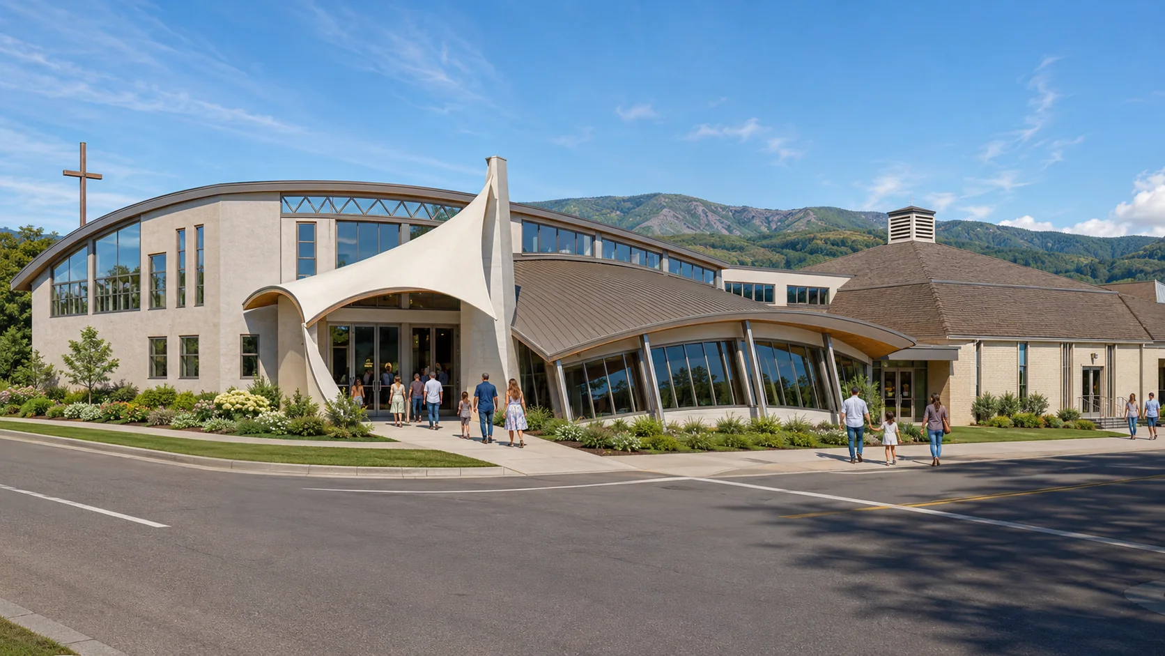 Upper Hutt Baptist Church concept design